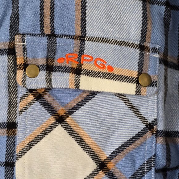 NWT Disney Men's Flannel Shacket Size Large - Picture 7 of 12